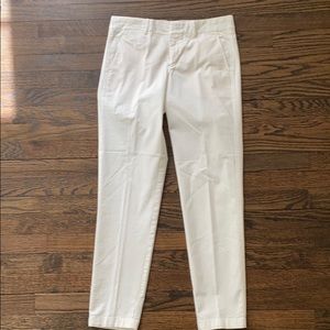 Vince white chino Boyfriend Trouser size 4